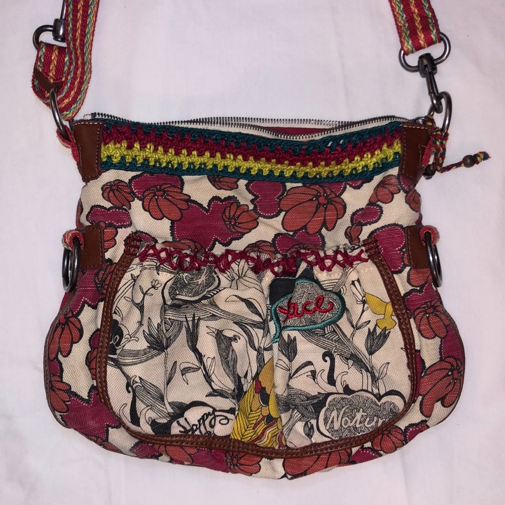 Sakroots Peace & Birds Bag